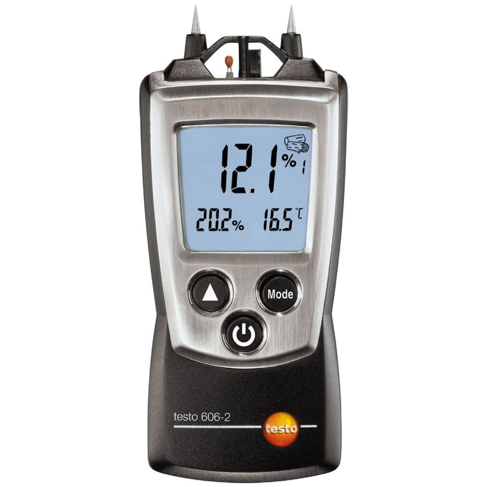 Medidor de humedad en ambiente y materiales Testo 606-2