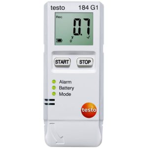 Data Logger Testo 184 G1 - Temperature, Humidity and Shock USB Transport