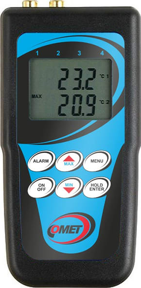 Data Logger Comet C0121 Thermometer Dual Channel