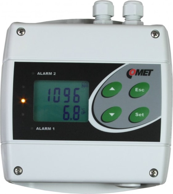Data Logger Comet H5524 Remote CO2 Concentration with Ethernet Interface and Two Relays