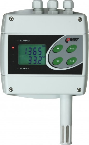 Data Logger Comet H6020 Temperature, Humidity, CO2 Transmitter with Two Relay Outputs