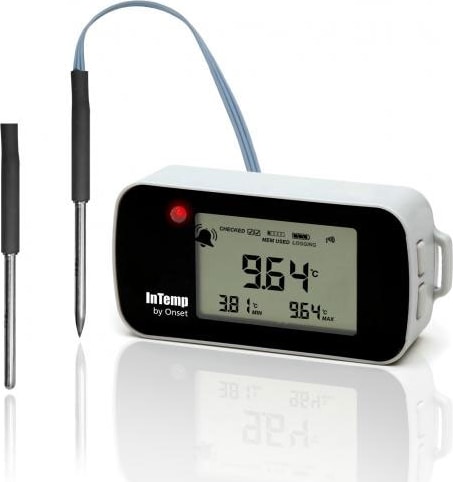 Data Logger HOBO by Onset CX402-B2M InTemp Bluetooth Low Energy Temperature (with 2m Blunt Temperature Probe)