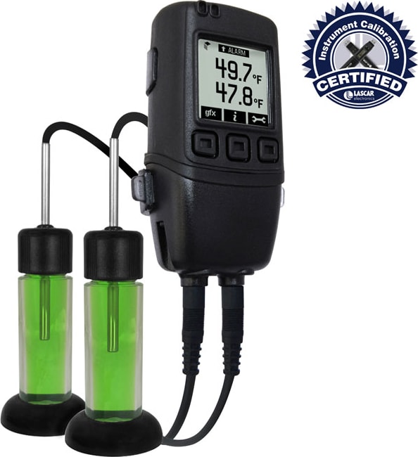 Data Logger Lascar EL-GFX-VAC2 Dual Channel GFX Vaccine Monitoring Kit