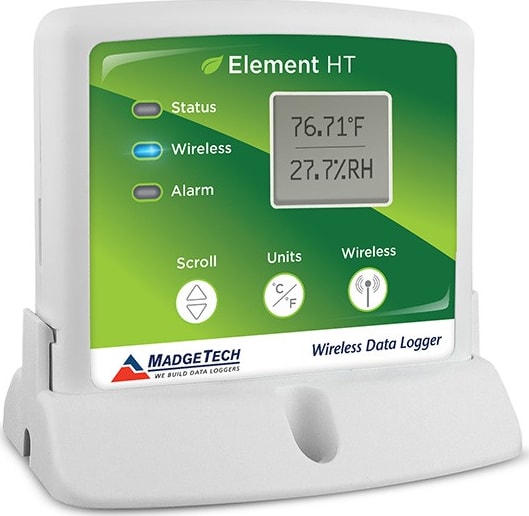 Data Logger Madgetech Element HT Wireless Temperature and Humidty Datalogger
