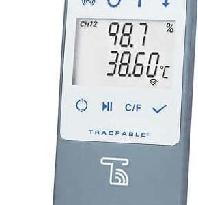 Data Logger Digi-Sense 18000-30 Temperature/Humidity Data Logger with TraceableLIVE® Wireless Capability and Calibration; 1 Probe with cable