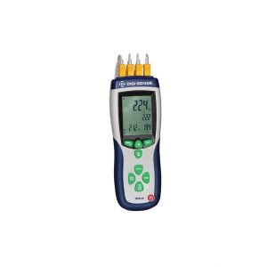 Data Logger Oakton Digi-Sense WD-20250-20 Pro 4-Input Data Logging Thermocouple Thermometer, Type K, NIST Traceable Cal