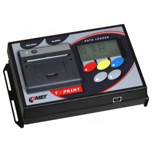 Data Logger Comet G0221E With Thermoprinter Dual Channel Thermometer