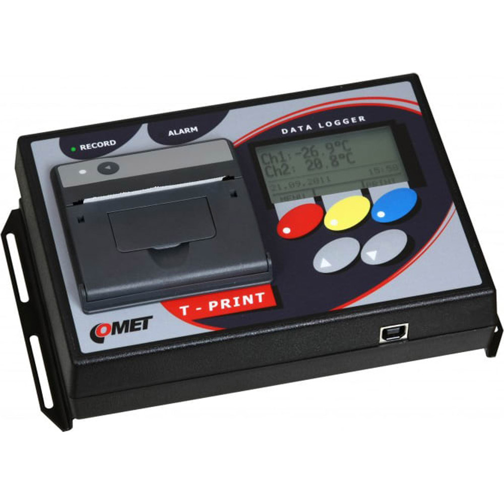 Data Logger Comet G0241 With Printer Temperature Recorder