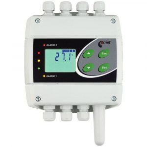 Data Logger Comet H0430 Humidity, Temperature, CO2 Transmitter with Two Relay and RS485 Outputs