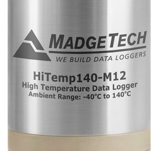 Data Logger Madgetech HiTemp140-M12-KR - Temperature Data Logger with a Built in M12 Probe Connector and Key Ring