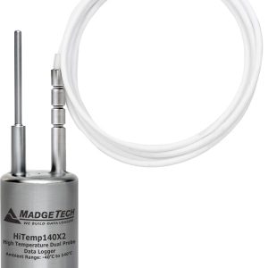 Data Logger Madgetech HiTemp140X2-TD-FP-6 - High Temperature Dual Probe