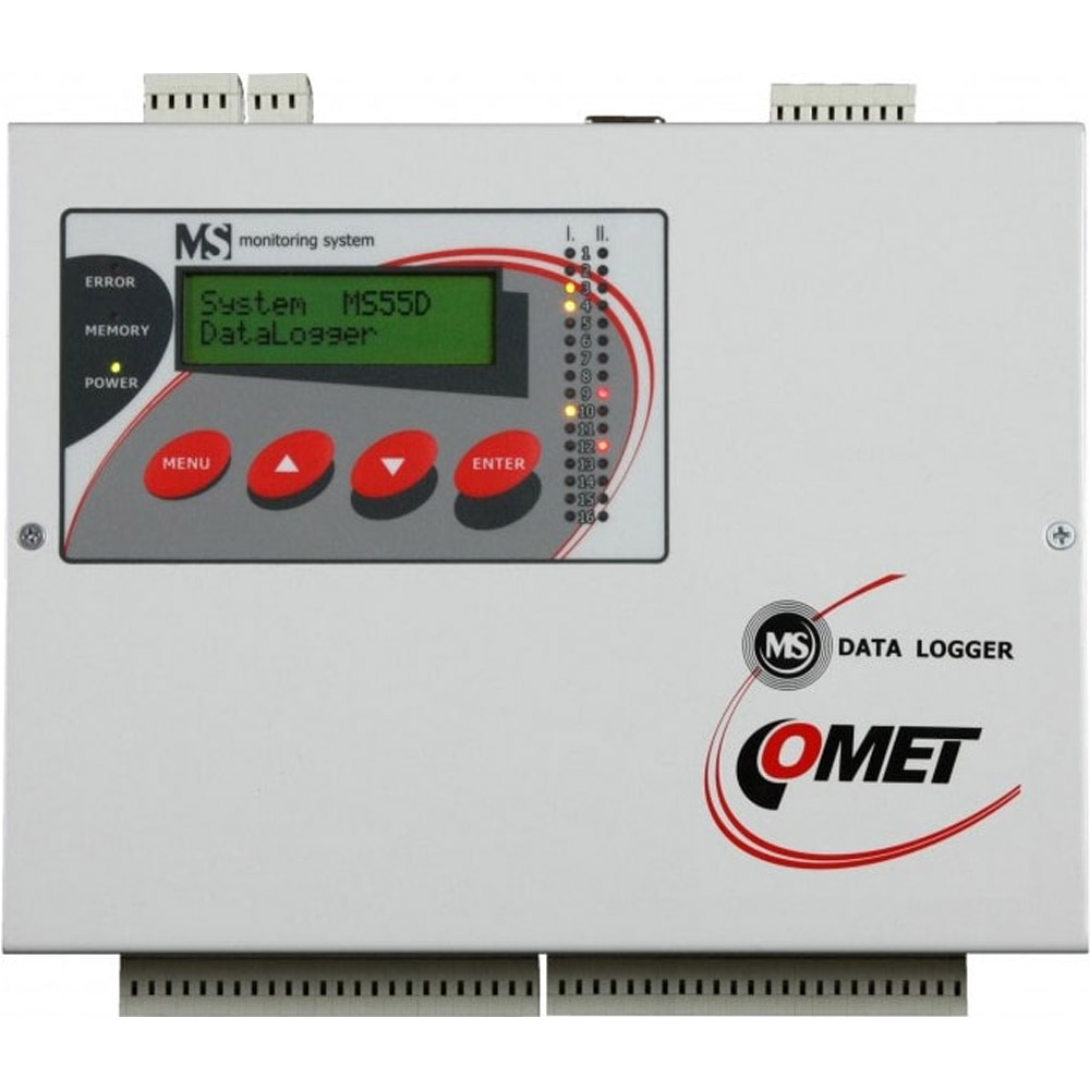 Data Logger Comet MP049 MS55D Data Logger in IP54 Protection Case