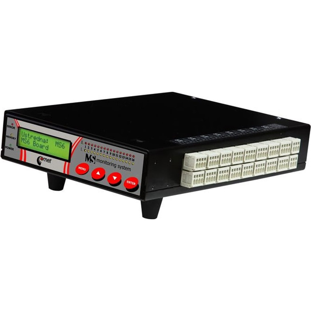 Data Logger Comet MS6-Rack 16 Channel Data Acquisition Monitoring System for Mounting 19" Rack