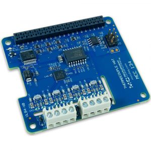 Data Logger Digilent MCC 134 - 24-Bit, 4-Channel Thermocouple Measurement DAQ HAT for Raspberry Pi