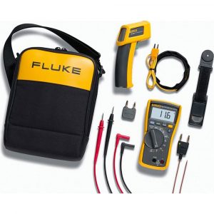 Multímetro Fluke 116/62 Max+ 116 HVAC Multimeter and 62 MAX+ Infrared Thermometer