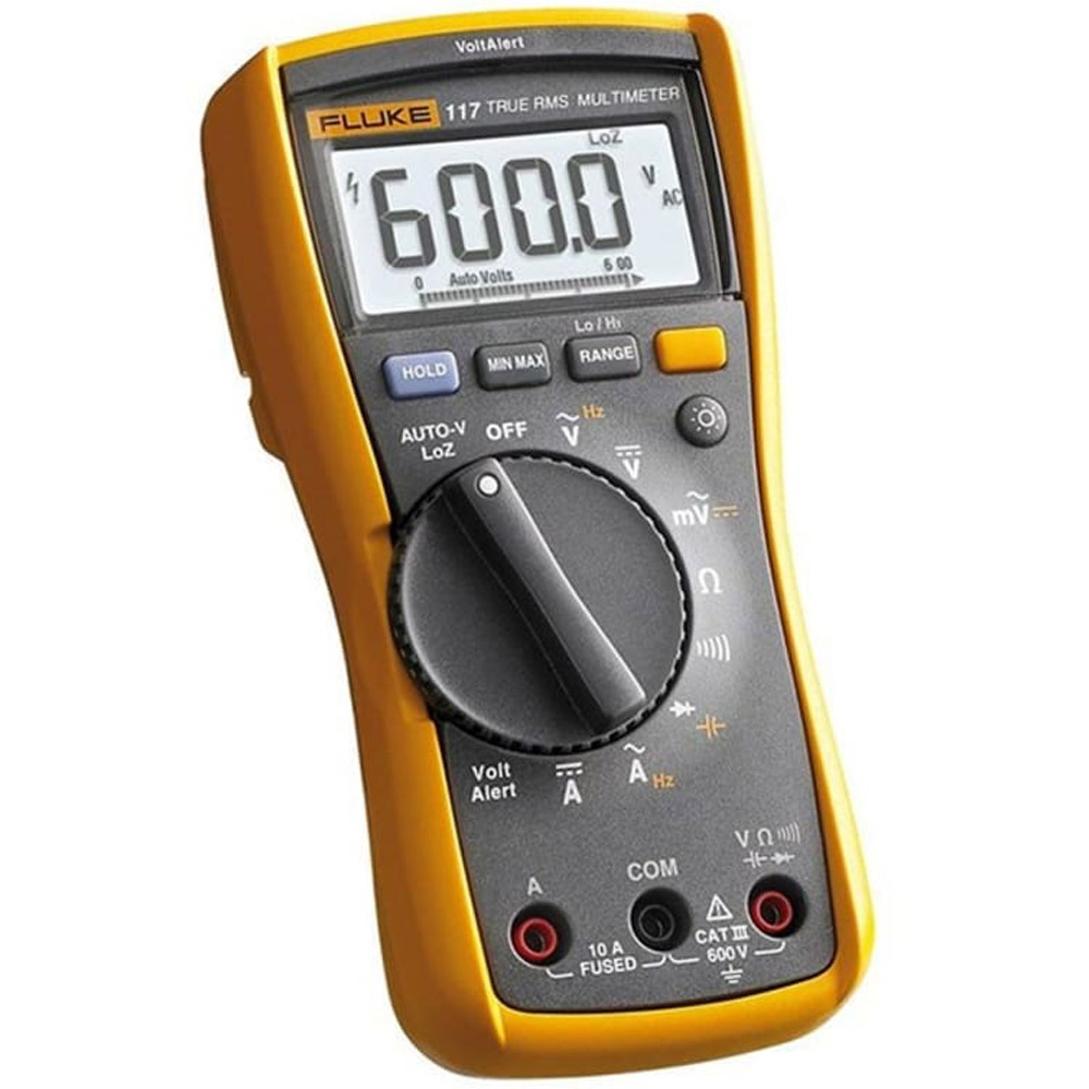 Multímetro portátil Fluke 117-NIST - Type: Digital, Style: Hand-Held, Measures AC V: Yes