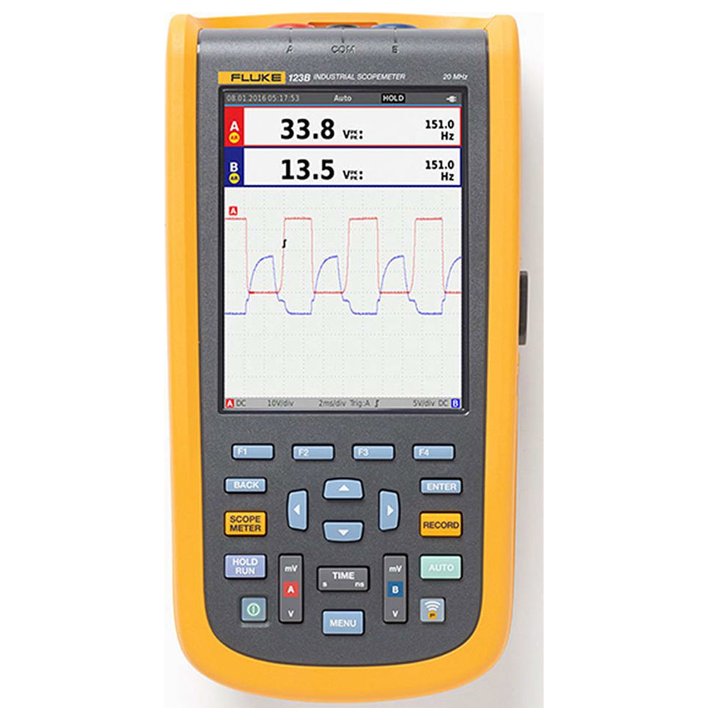 Osciloscopio portátil Fluke 123B/NA Industrial 20MHz (North America)