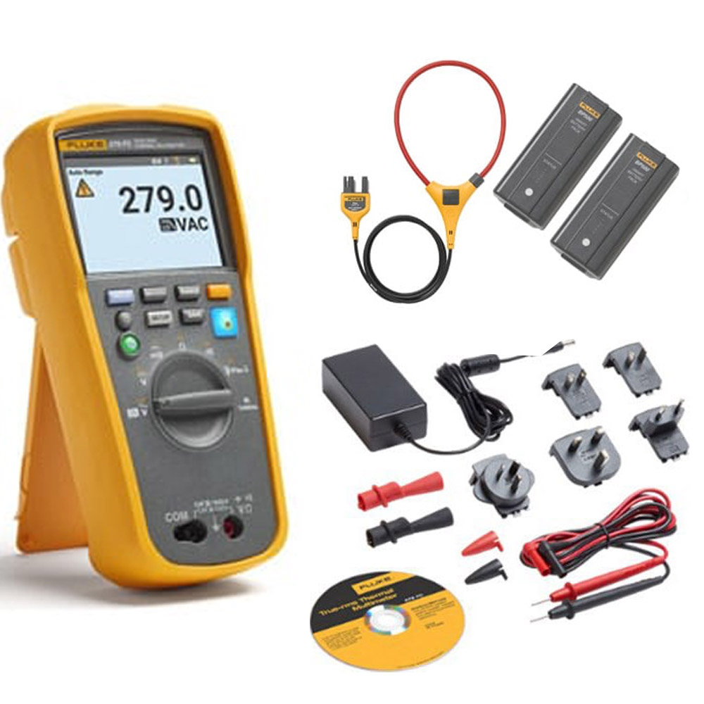 Multímetro térmico Fluke 279FC I/B - Wireless TRMS with iFlex and EXTRA Battery
