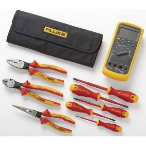 Multímetro de electricista Fluke IB875K and Insulated Hand Tools Starter Kit