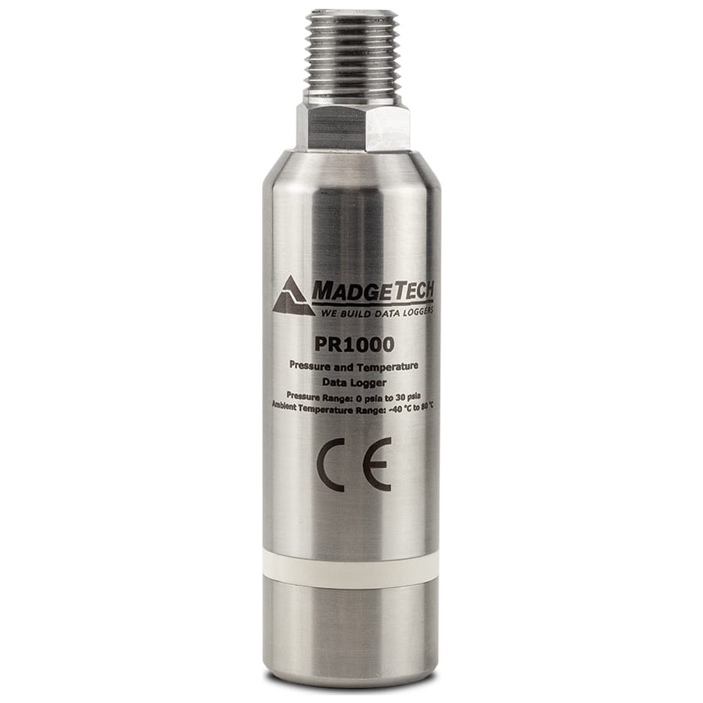 Data Logger Madgetech PR1000-30-PSIA - Pressure and Temperature Data Logger, 0-30 PSIA Temperature