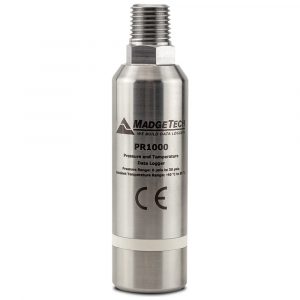 Data Logger Madgetech PR1000-500-PSIG - Pressure and Temperature Data Logger, 0-500 PSIG Temperature