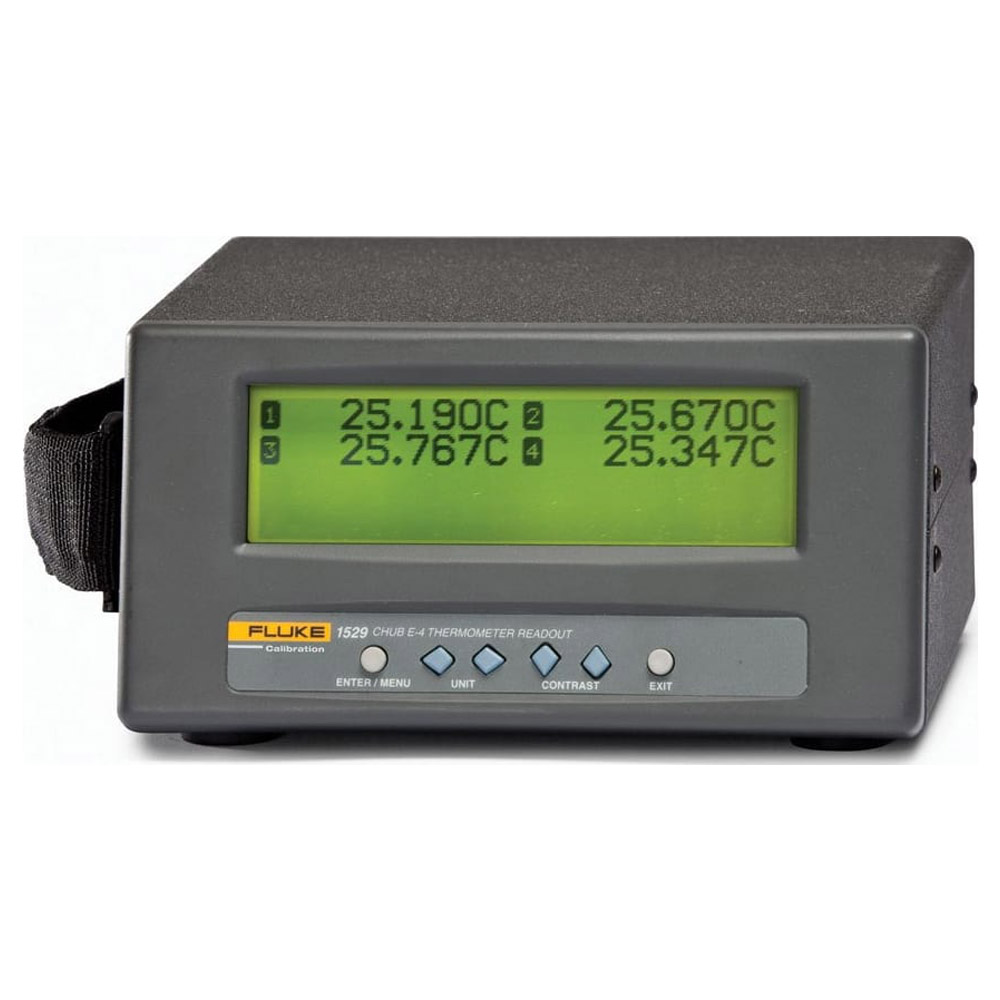 Termómetro Fluke 1529-156 Chub-E4, 2 TC & 2 PRT/ Thermistor Inputs