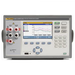 Escáner de temperatura de precisión Fluke 1586A/1HC 120 Super-DAQ, 1 Hi-Capacity Modules, 120V