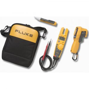 Termómetro infrarrojo portátil Fluke T5-600/62MAX+/1AC KIT Voltage/Current Tester & Voltage Detector