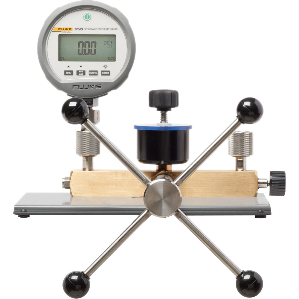 Calibrador hidráulico Fluke P5514B-2700G-3/C - 70 MPa, 3 Gauges, Accredited