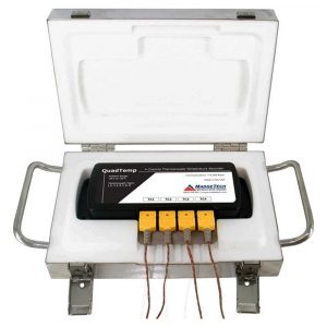Registrador de temperatura Madgetech QuadThermoVault Oven