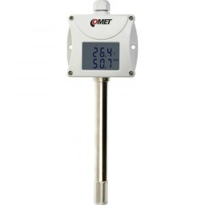 Data Logger Comet T0213 - Temperature+Humidity, Duct Probe, 150mm