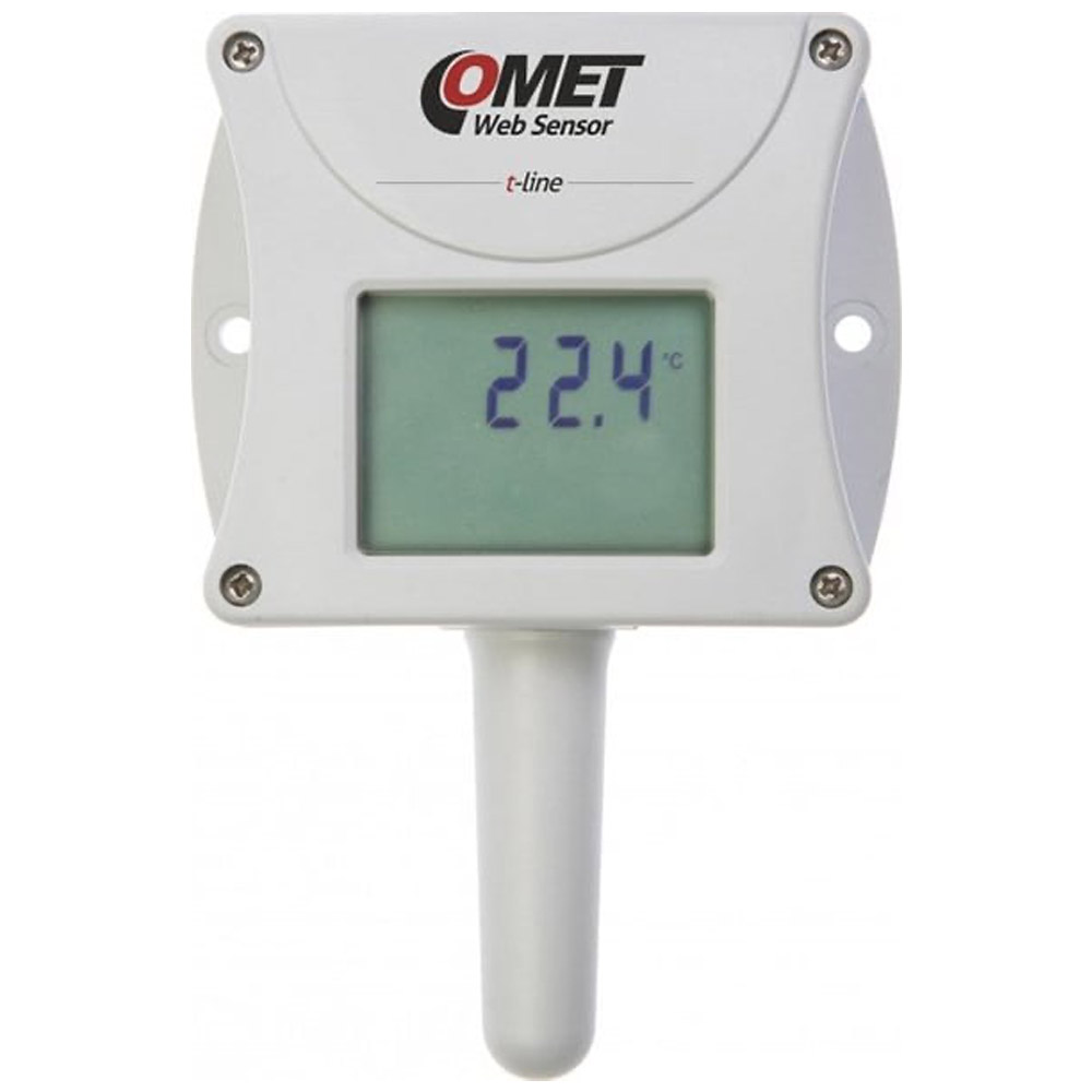 Data Logger Comet T0510 - Web Sensor, Remote Thermometer with Ethernet Interface