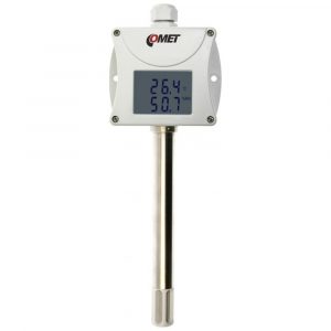 Data Logger Comet T3113 - Temperature and Humidity Duct Probe, 150mm
