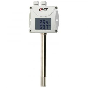 Data Logger Comet T3413 - Temperature and Humidity Duct Mount Transmitter with RS485 Output