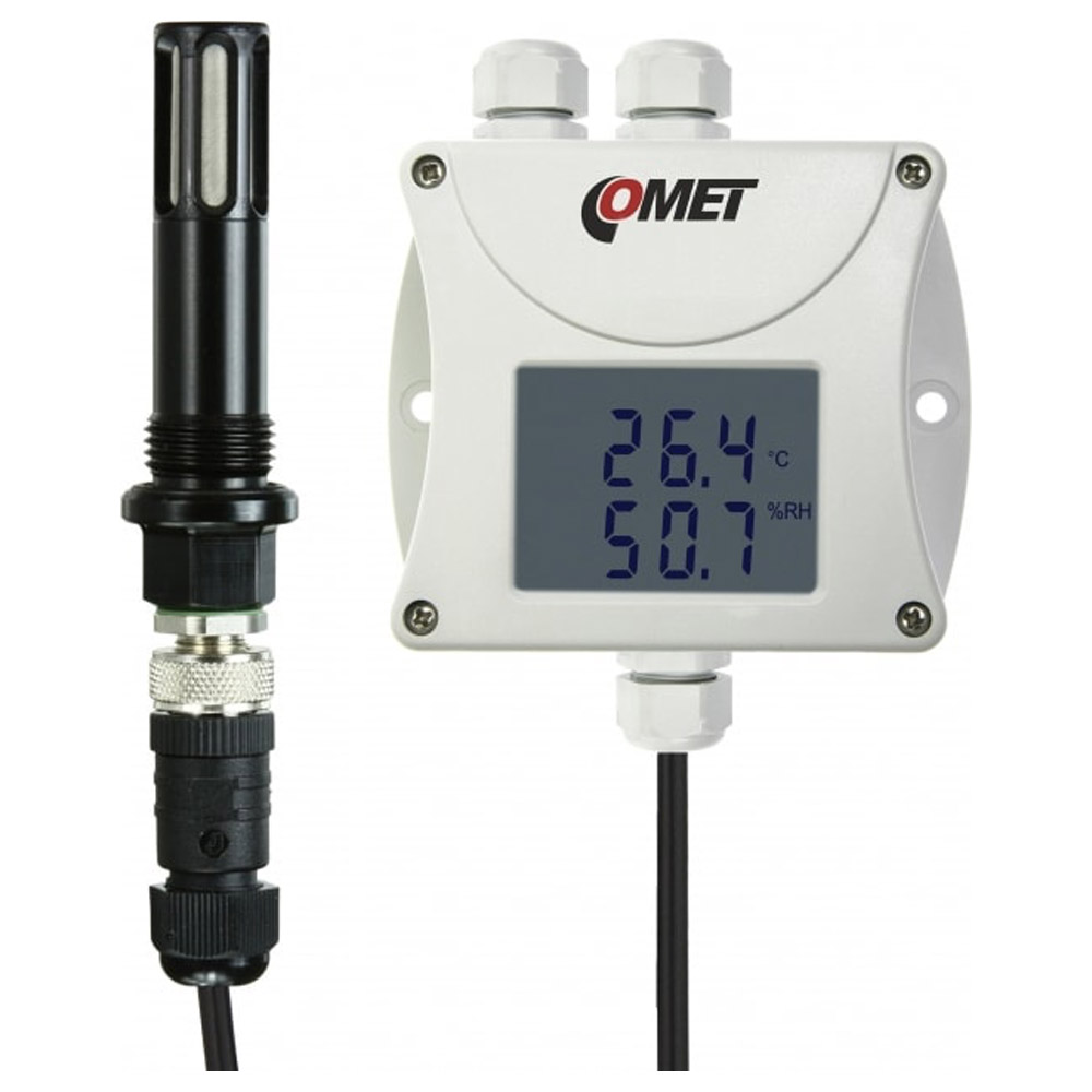 Data Logger Comet T3419P - Compressed Air RH+T Transmitter with RS485 Output