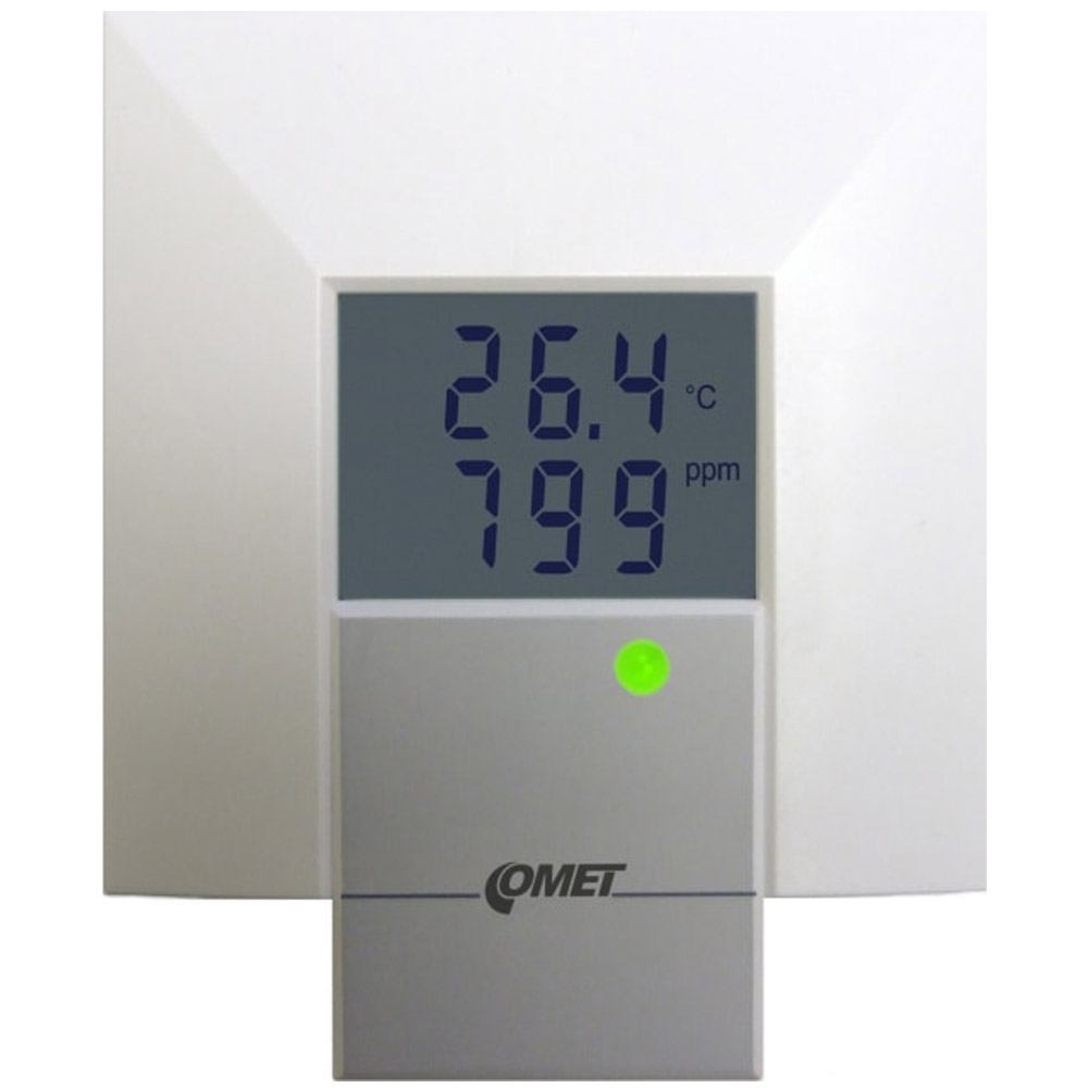 Data Logger Comet T8448 - CO2 Concentration and Temperature Transmitter with RS485 Output, Built-in Sensors