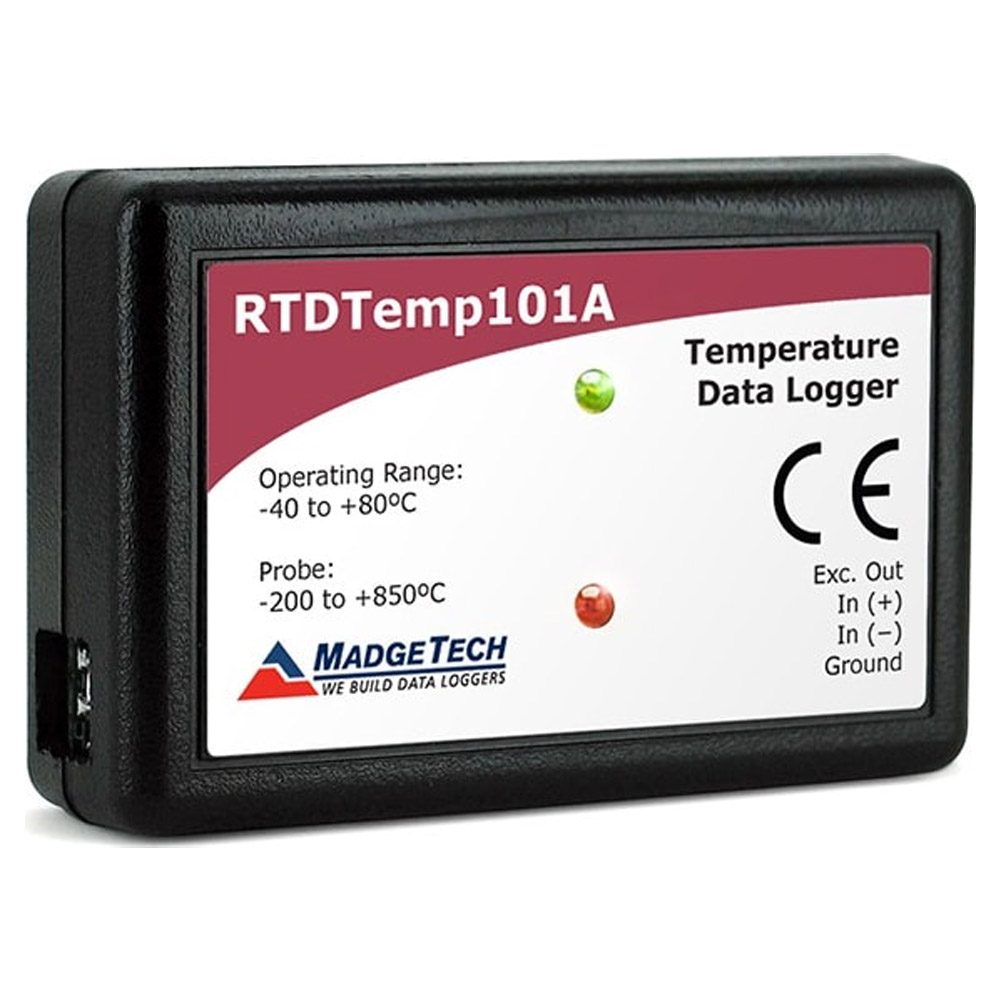 Data Logger Madgetech RTDTemp101A RTD based Temperature