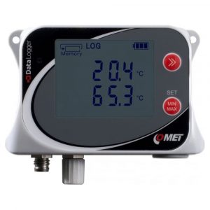 Data Logger Comet U0121 - Temperature Data Logger for Two External Pt1000 Probes