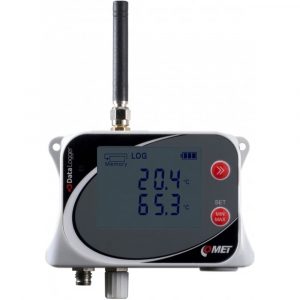 Data Logger Comet U0121M - IoT Wireless Temperature Datalogger for 2 External Probes, with Built-in GSM Modem