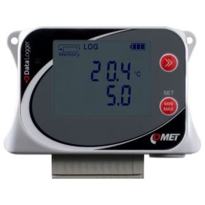 Data Logger Comet U0541 - Data logger for 2 Voltage Inputs 0-10V and 2 External Temperature Probes