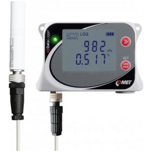 Data Logger Comet U2422 - Datalogger for External CO2 Probe (up to 50,000ppm), Built-in Atmospheric Sensor
