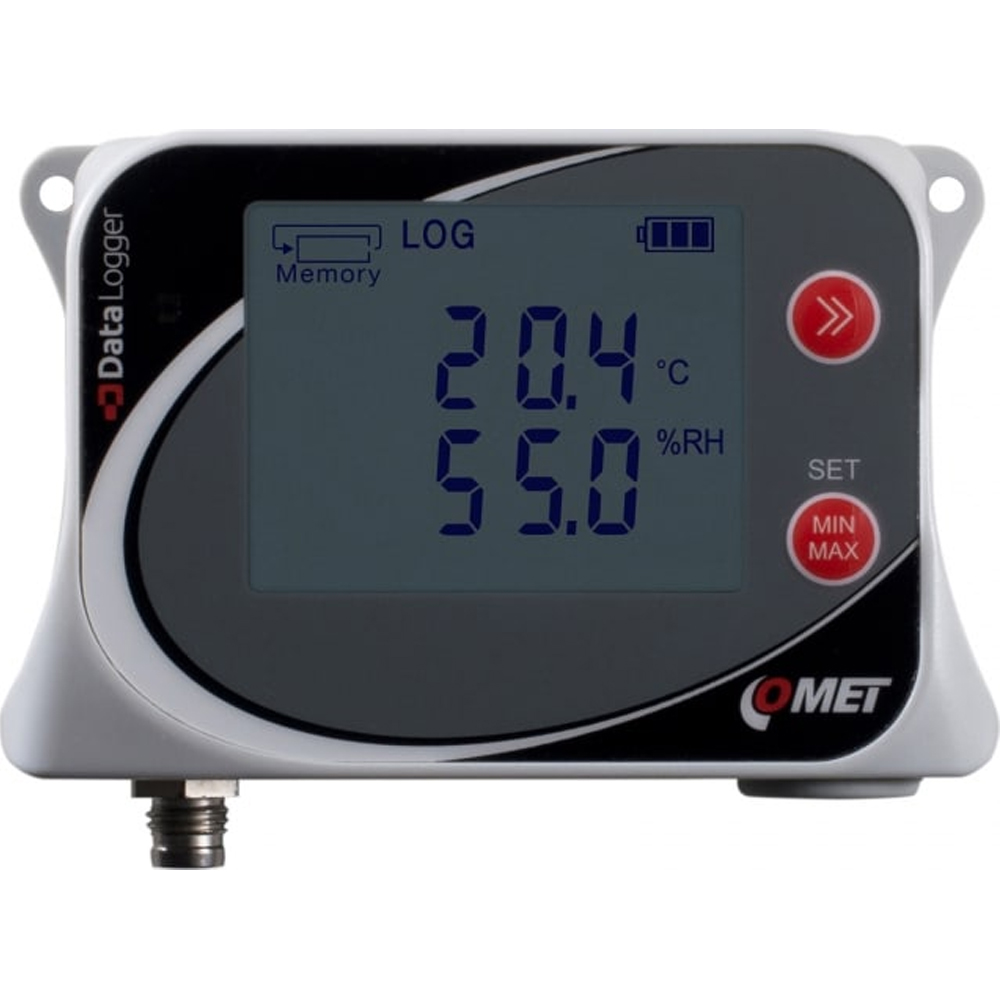 Data Logger Comet U3121 - Temperature and Humidity Data Logger for External Probe