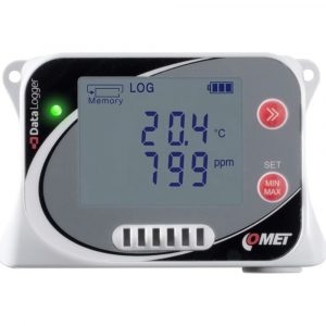 Data Logger Comet U4440 - Temperature, Humidity, CO2 and Atmospheric Pressure Data Logger with Built-in Sensors