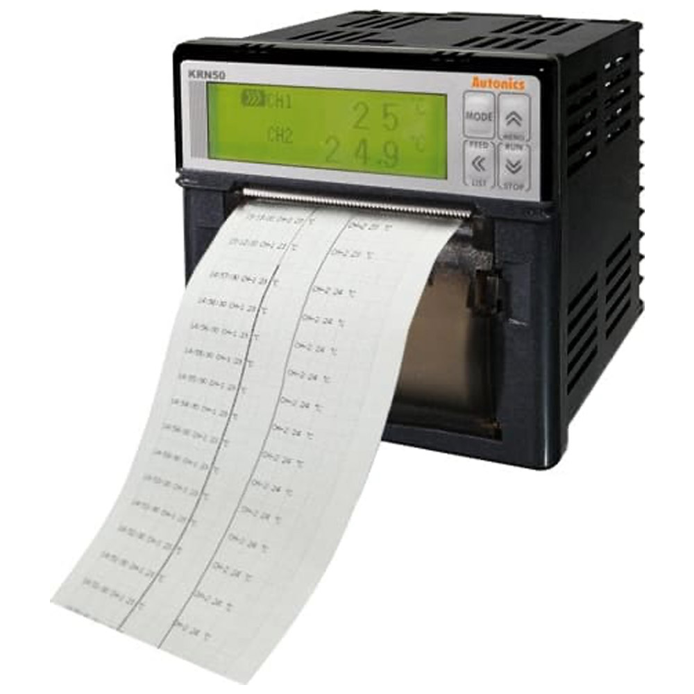 Data Logger Autonics KRN50-1000-00 Recorder, 50mm, 1 Channel, 100 to 240VAC