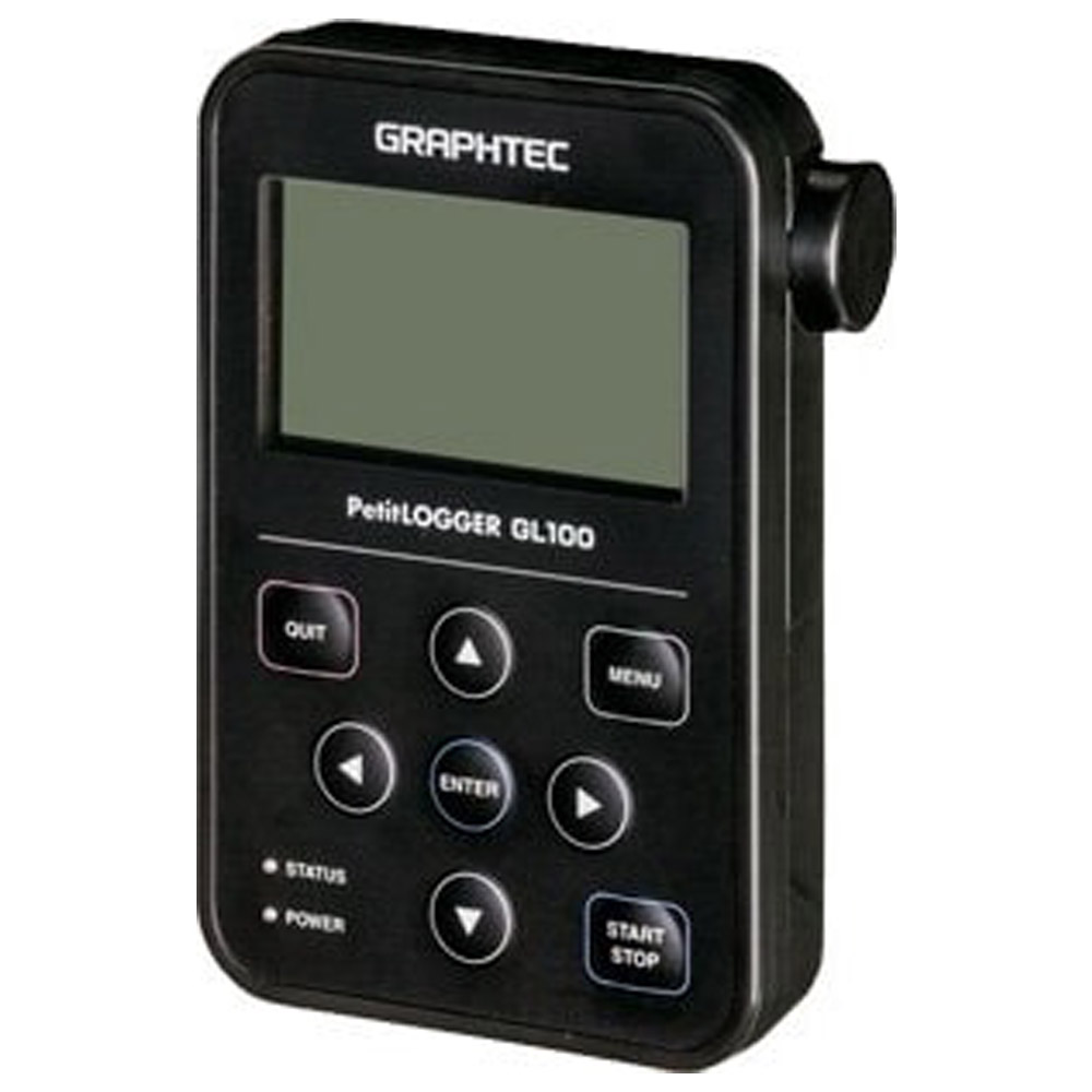 Data Logger Graphtec GL100-N GL100 Main Unit, Standard Model, Required to Use with Sensor Units or Input Adapters