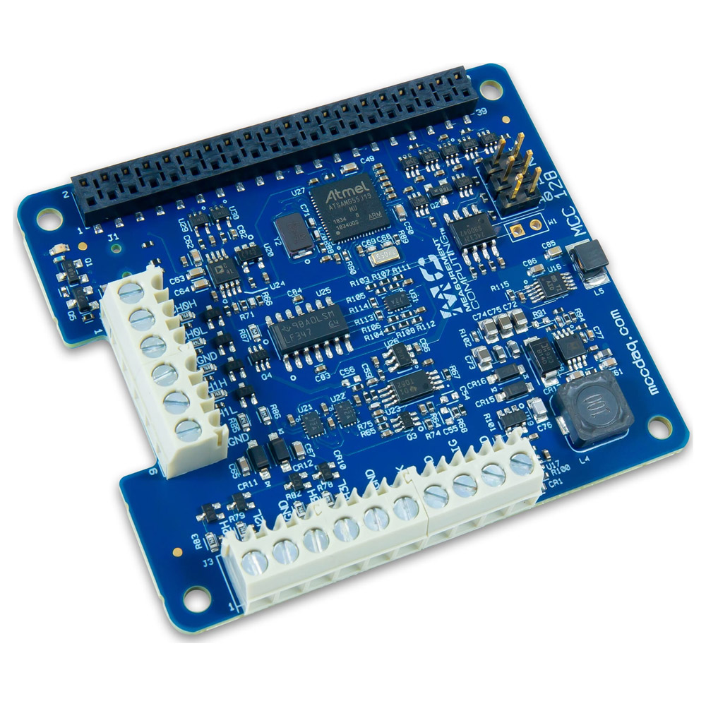 medidor de Voltaje Digilent MCC 128 - 16-Bit Voltage Measurement DAQ HAT for Raspberry Pi