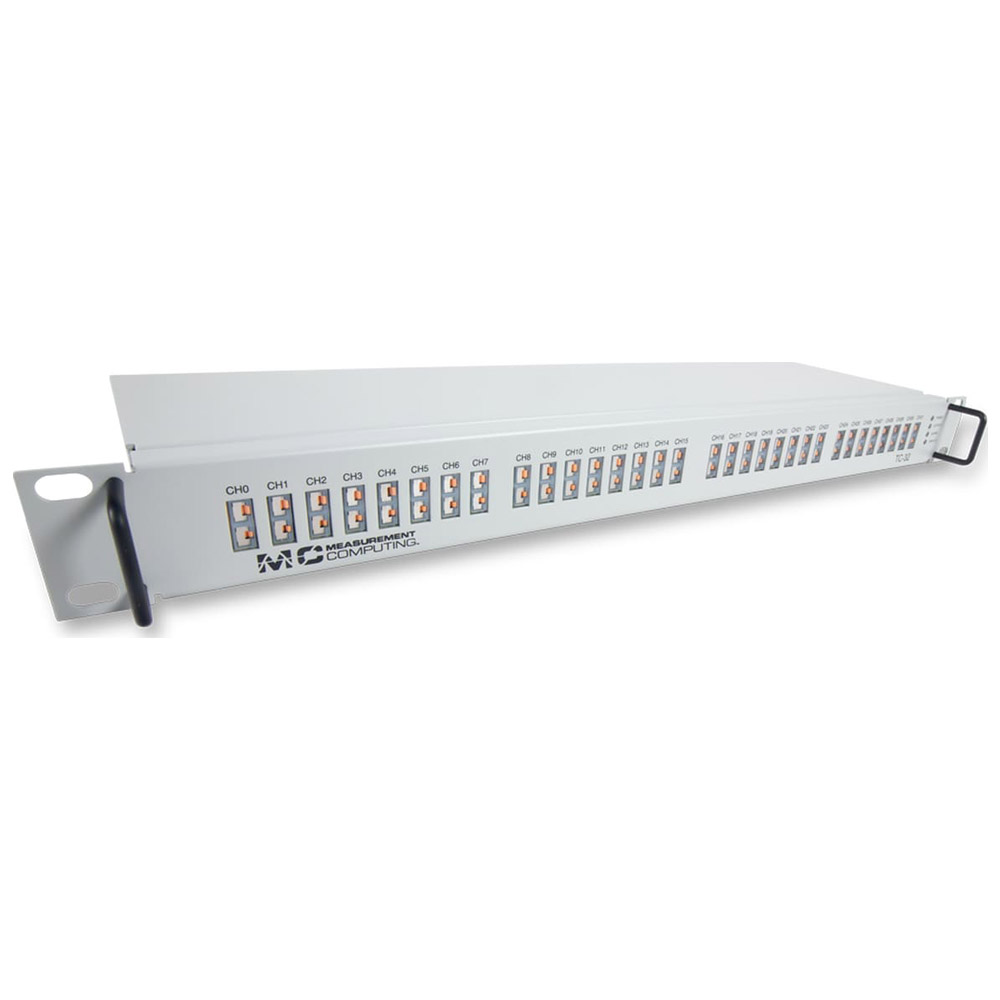 Sistema de medición de termopares Digilent MCC TC-32 - High-Precision Thermocouple Measurement USB/Ethernet System (32 Thermocouple inputs, 40 digital I/O)