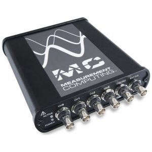 Dispositivo USB Digilent MCC USB-1604HS-2AO - High-Speed Simultaneous USB DAQ Device (16-bit, 1.33 MS/s/ch)