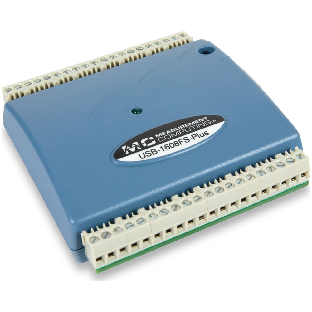 Data Logger Digilent MCC USB-1608FS - Simultaneous USB DAQ Device (16-kit, 100 kS/s/ch)