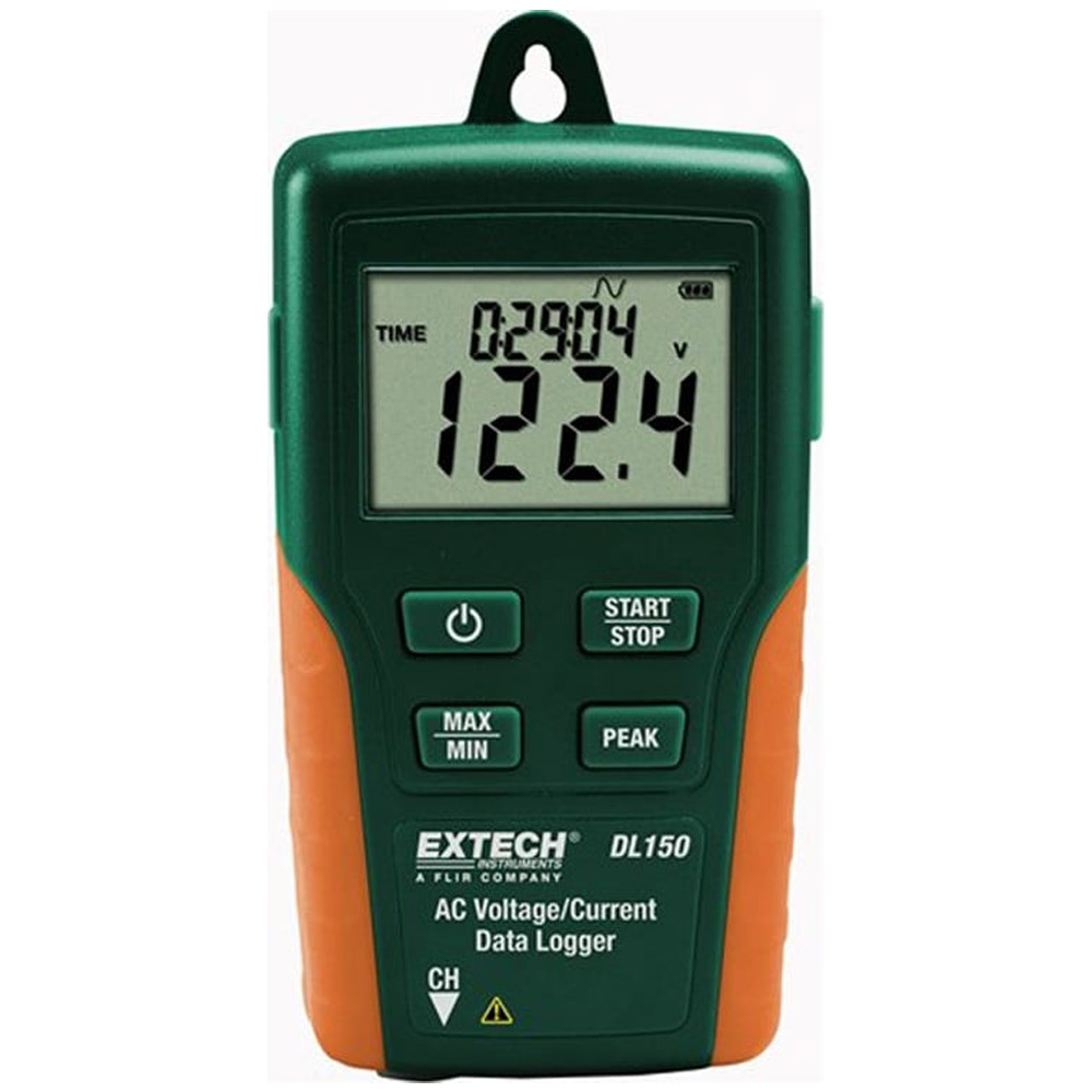 Data Logger Extech DL160 Dual Input True RMS AC Voltage/Current